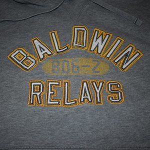 Old Navy Gray Hooded Sweatshirt